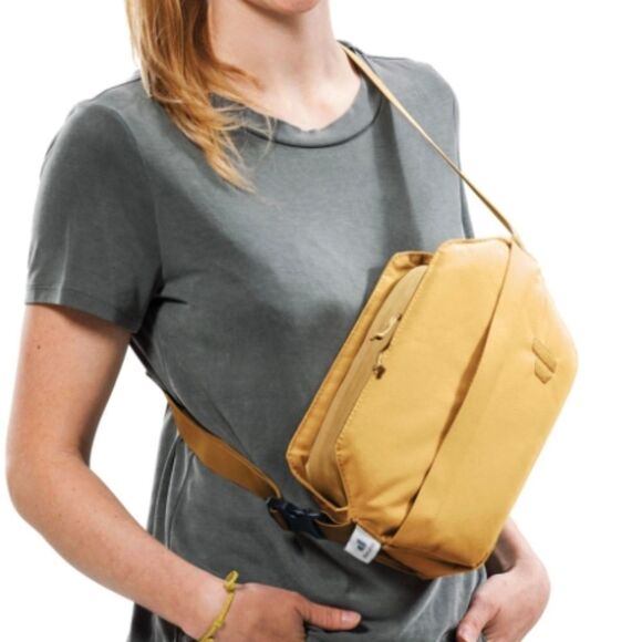 Deuter Unisex Passway 2 Crossbody Lifestyle 2 Liter Color Almond/Cinnamon - Picture 2 of 6